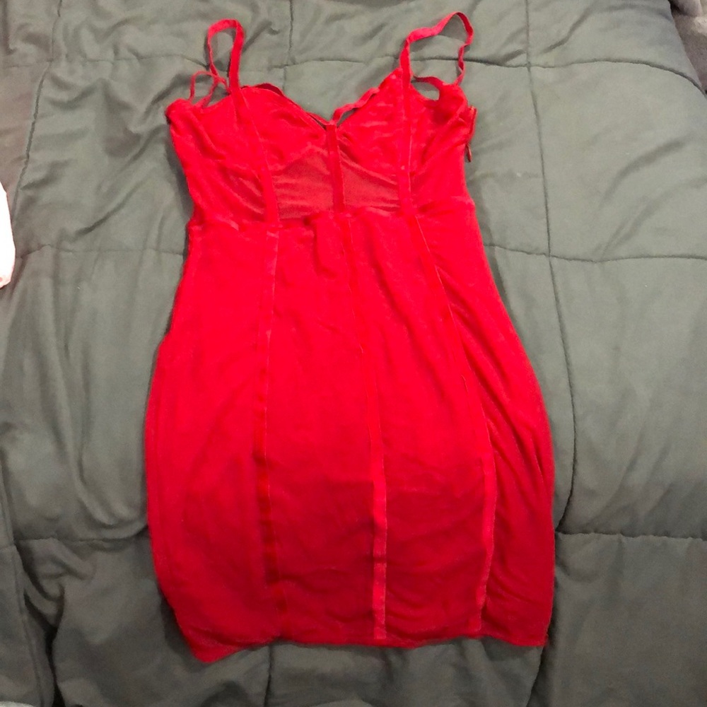 Fashion Nova Velvet Dress